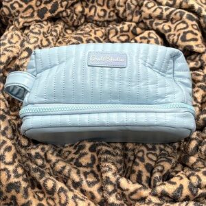 Dwell Studios powder blue travel toiletries bag